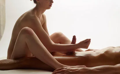 Lingam-massage — mellem tantra og erotik
